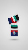 Sciarpa jacquard colori club